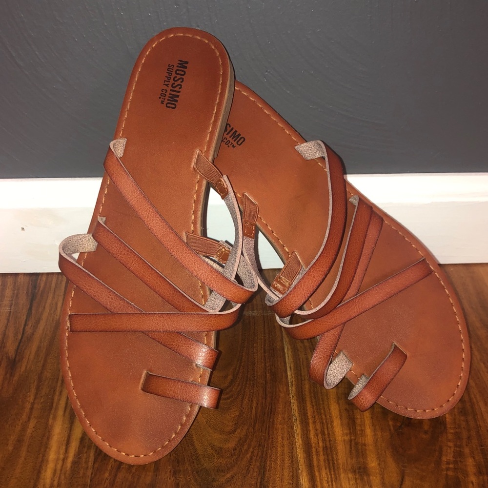 Brown Sandals Mossimo Target
